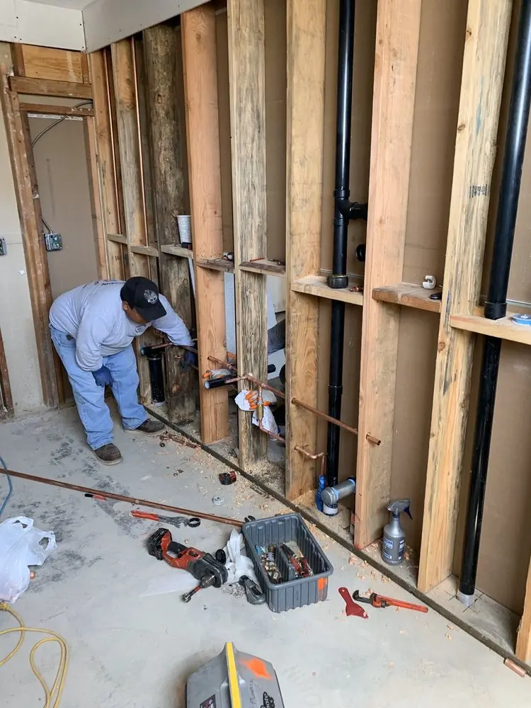 Commercial rough-in plumbing for Water Heater Replacement in Devon - Walnut Beach